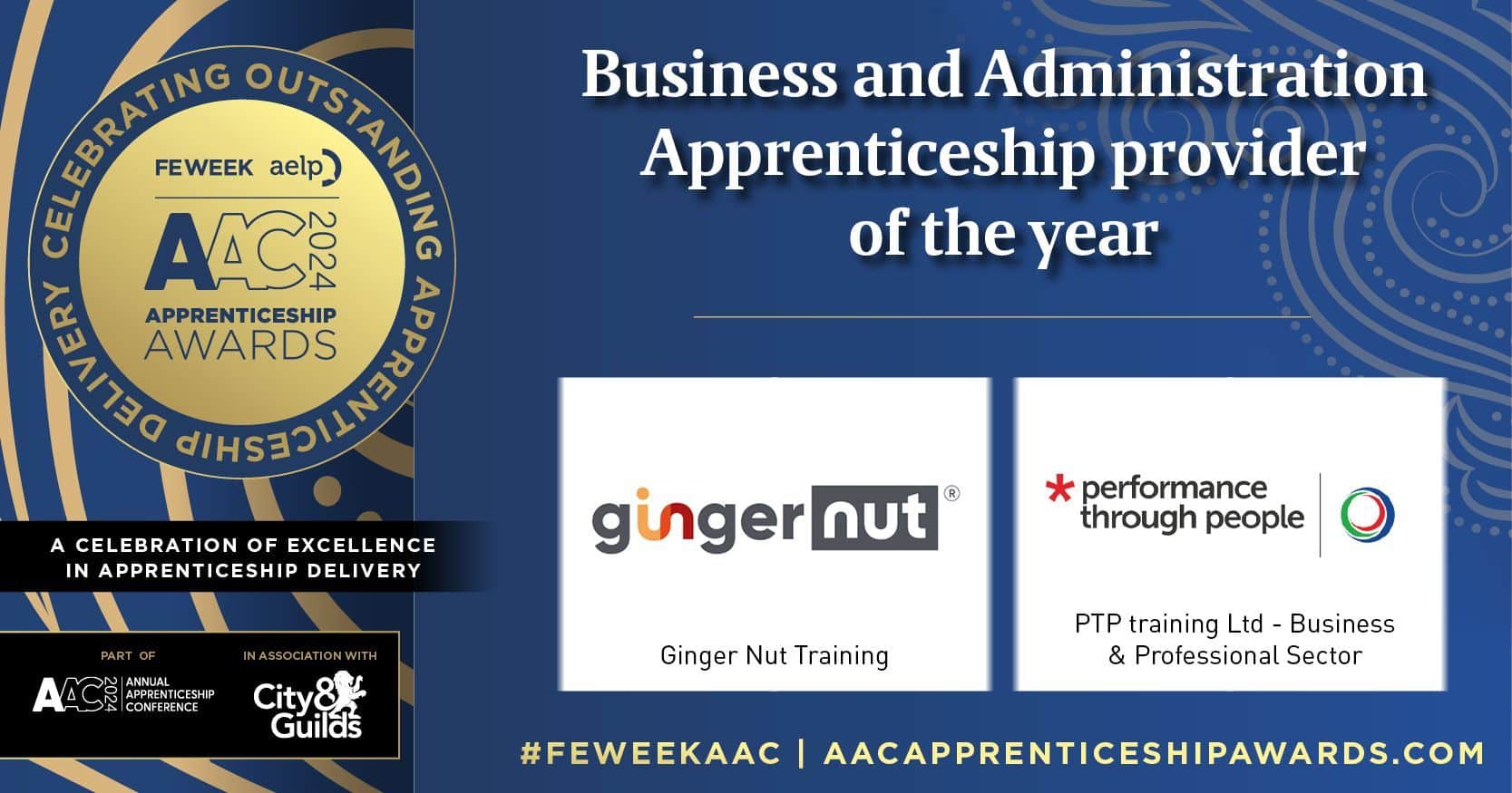business and administration apprenticeship provider of the year twitter picture
